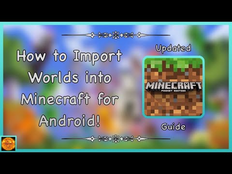 How to Import/Export/Backup Minecraft Worlds on Android (Updated Guide)!