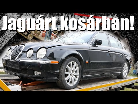 V8-as Jaguárt kosárban.... - S-Type #1