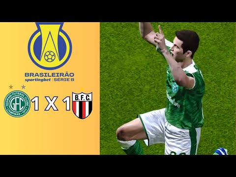 GUARANI 1 X 1 BOTAFOGO-SP - 27ª RODADA BRASIILEIRÃO SÉRIE B 2019 - MELHORES MOMENTOS