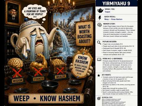 Yirmiyahu (Jeremiah) Perek 9 video thumbnail