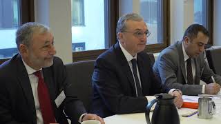 ԱԳ նախարար Զոհրաբ Մնացականյանը հանդիպեց Շվեդիայի ԱԳ նախարար Ան Լինդեի հետ