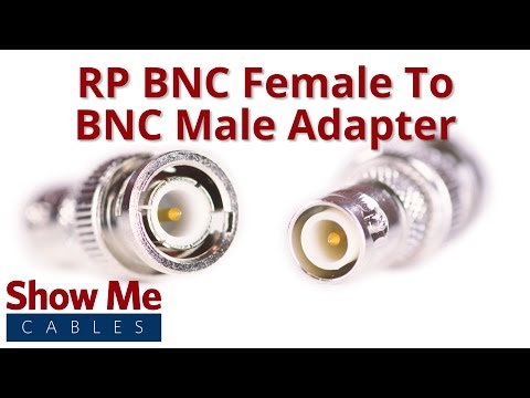 Reverse Polarity BNC Female to BNC Male Adapter #777