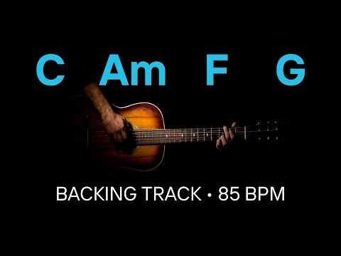 🎶 BACKING TRACK – Pop Ballad in C Major (C Am F G – 85bpm) 🎸🎹