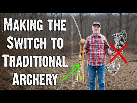 Going Traditional! Why I Switched to Black Widow Bows! (858)