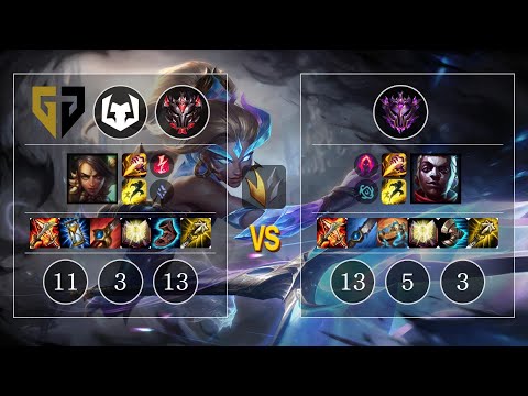 GEN Nyx Nidalee vs Ekko Jungle - KR GrandMaster Patch 10.10
