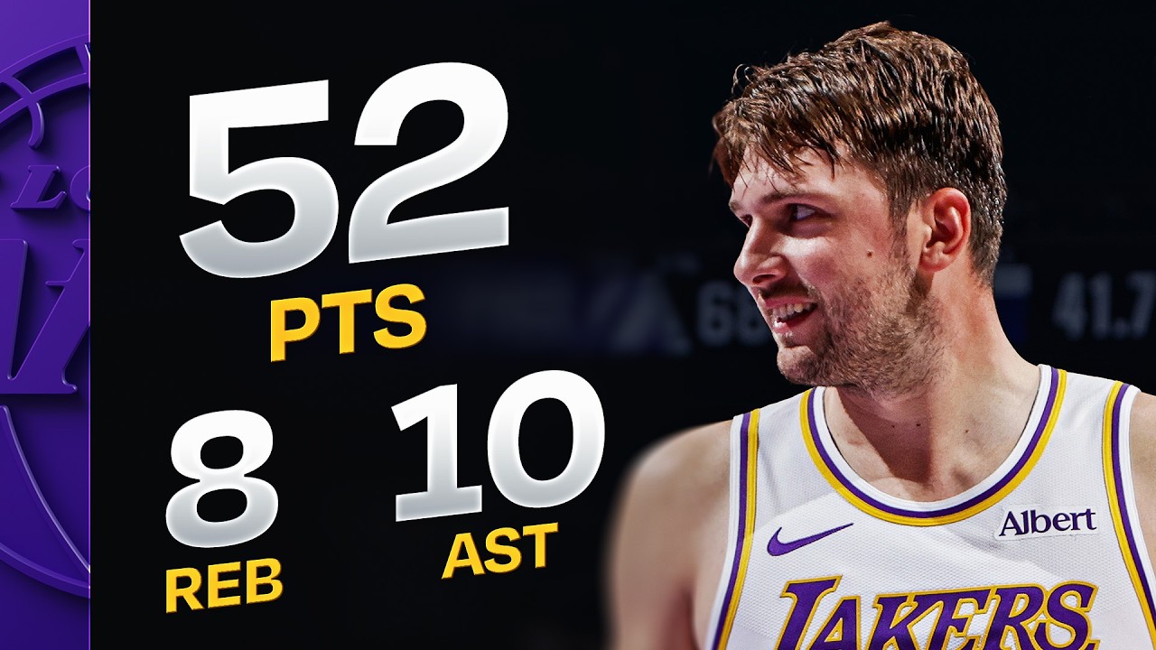 Luka Dončić ERUPTS for 50 Points vs Jazz | October 25, 2026