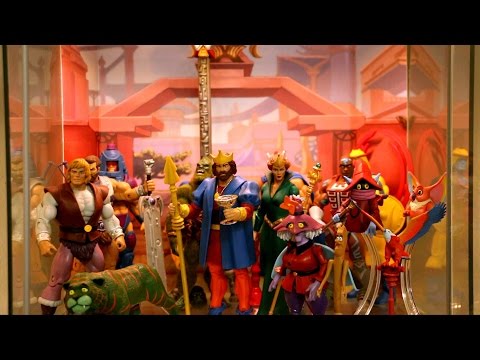 Video Review of the ToyHax.com Masters of the Universe Classics backgrounds