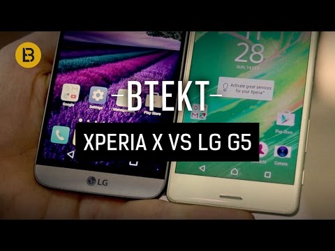 LG G5 vs Sony Xperia X - MWC 2016