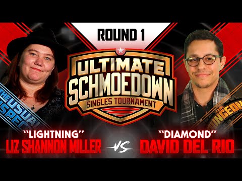 Liz Shannon Miller vs David Del Rio - Ultimate Schmoedown Singles Tournament