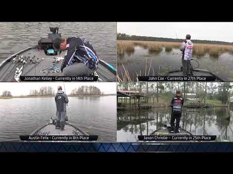 2023 Bassmaster Elite at Lake Seminole, GA - Toyota Mid Day Report - Day 3