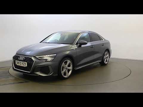 2021 (70) AUDI A3 30 TFSI S LINE 4DR [COMFORT+SOUND] - Contact Motor Range Today!