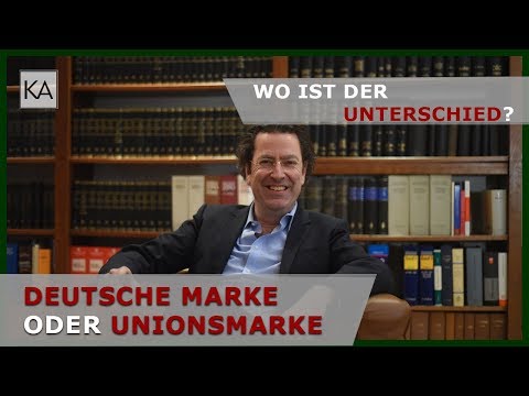 Unionsmarke oder Deutsche Marke eintragen? | Rechtsanwalt Dr. Bernhard Knies