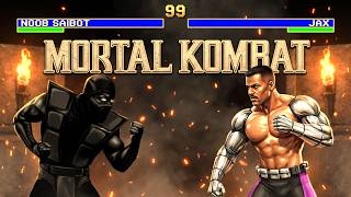 Mortal Kombat Fustini & NOOB SAIBOT nad JAX Playthrough