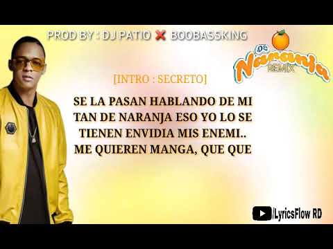 De Naranja Remix - [Letras/Lyrics] Musicologo The Libro ❌ Gailen La Moyeta ❌ Secreto LyricsFlow RD