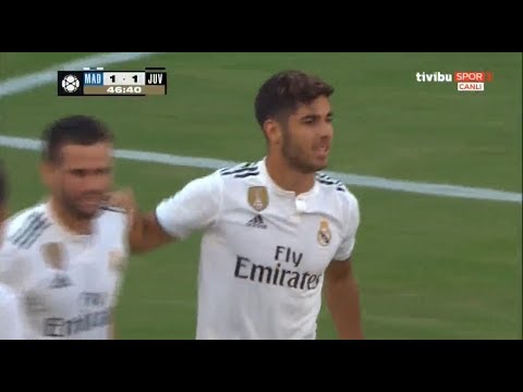 Marco Asensio Goal Real Madrid 3-1 Juventus Champions Cup 2018