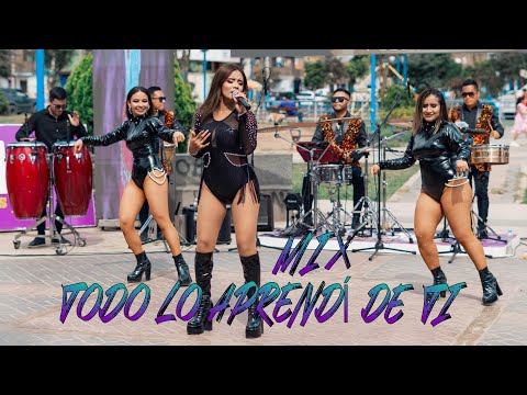 Mix todo lo aprendí de ti (En vivo) Estrella Chanamé y sus Bandidos.