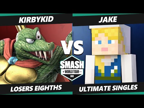 SWT NA Southeast Online Qualifier Match - KirbyKid (K Rool) Vs. Jake (Steve, Mario) SSBU Ultimate