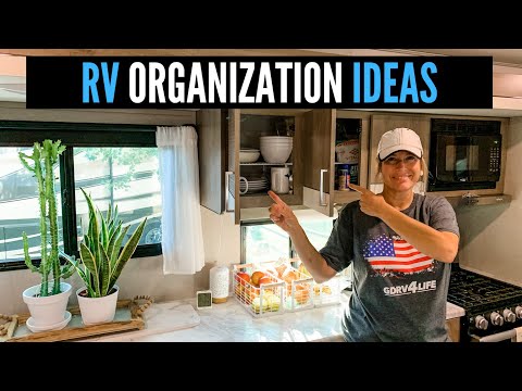 RV Organization in Our Grand Design Imagine