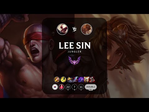 Lee Sin Jungle vs Taliyah - KR Master Patch 14.8