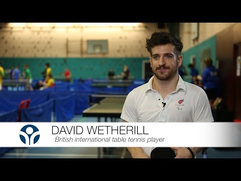 Use Our School - David Wetherill - Paralympic Table Tennis Player