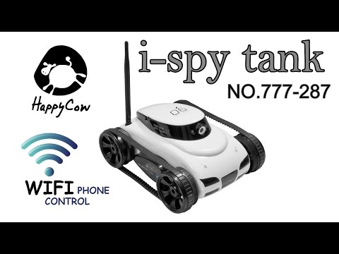 i-Spy Tank (no.777-287) by HappyCow with 0.3MP camera, Wi-Fi phone cintrol