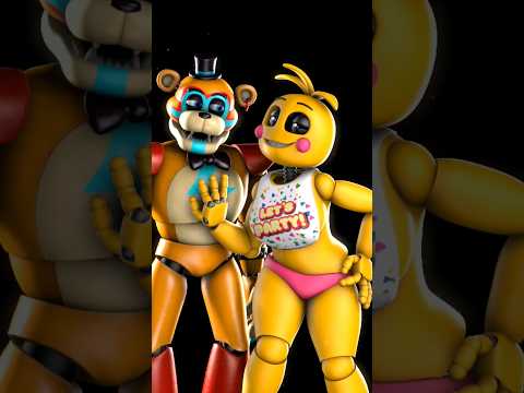Toy Chica "takes care" of Freddy
