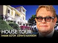 Elton John | House Tour | $33 Million Beverly Hills Mansion & More