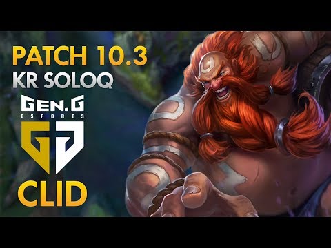 Gen.G Clid - Gragas Jungle - KDA 14/5/23
