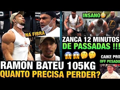 RAMON BATE 105 KG E VAI SECAR MAIS - ZANCA FEZ ALGO INSANO E ASSUSTA PACHO + CAIKE, STRONDA E MAIS