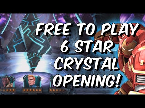 Free To Play 6 Star Crystal Opening #5 - NO AEGON OR GHOST PLEASE!! - Marvel Contest of Champions
