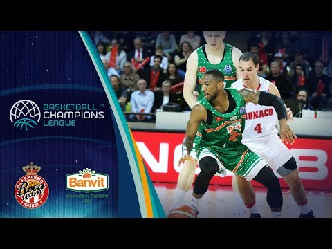 AS Monaco v Banvit - Full Game - Quarter-Finals - Basketball Champions League 2017-18