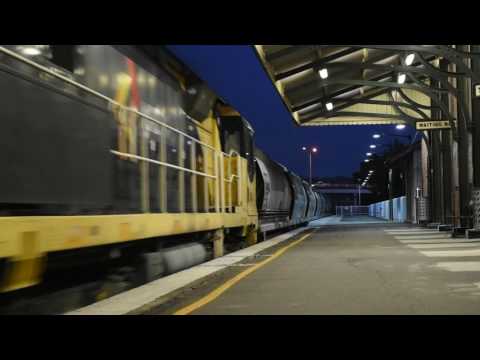 3221-6004 5456 Aurizon loaded grain Singleton 9-1-17