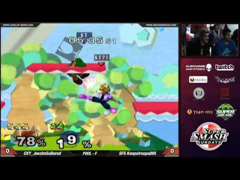 SSS 24 - OXY JeezImSoBored (Fox) Vs. SFS Koopatroopa895 (Mario) - Pools