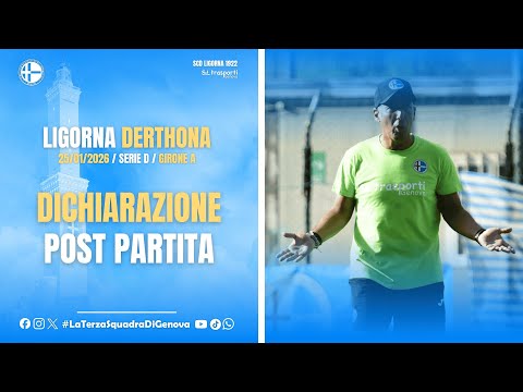 🎙️ Ligorna vs Derthona 1-0 | Mister Pastorino