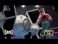Star Wars TIE Fighter Vs Thai Fighter Robot Chicken Adult Swim