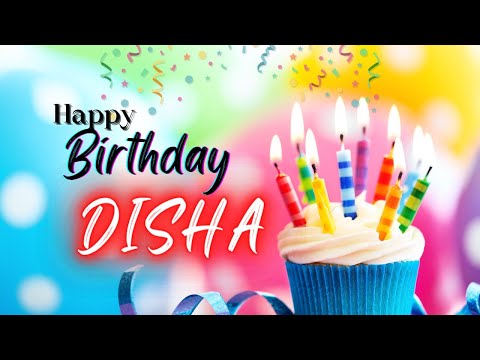 Happy Birthday Disha 🥳🎈| Happy Birthday To You Disha 🎁🎂 | Birthday Song |Whatsapp status |Dj music