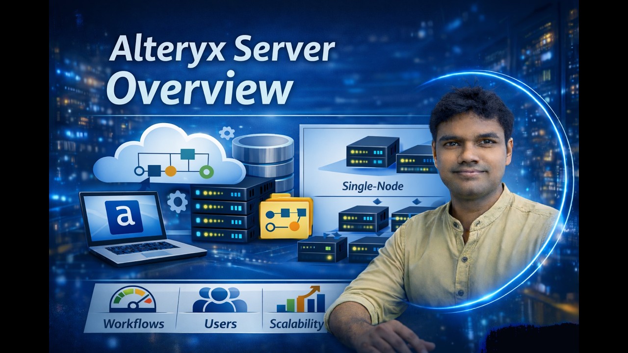 Alteryx Server Overview | Beginner Friendly Training | Analytics Automation Academy