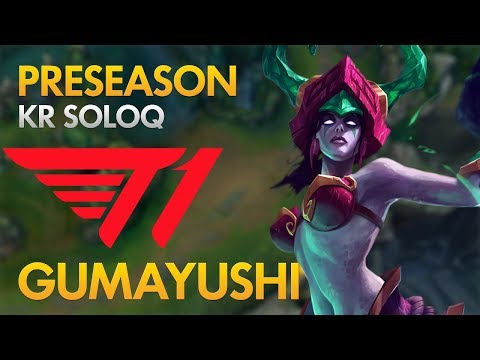 Preseason: T1 Gumayushi - Cassiopeia Bot Lane - KDA 12/2/9