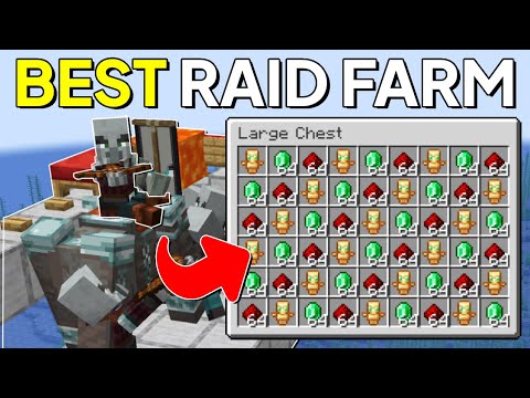 Minecraft Easy RAID Farm 1.21.5
