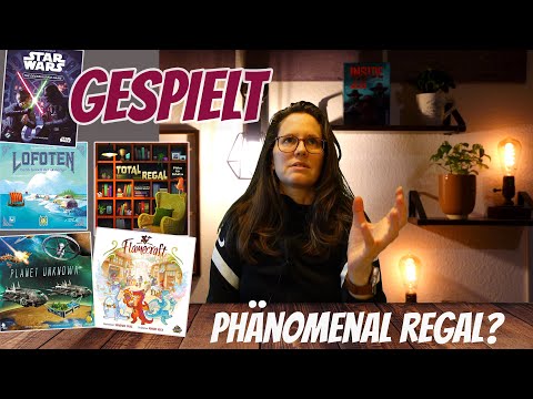 GESPIELT ⭐️Teil 2 - Phänomenal Regal oder doch nicht? Ersteindruck ⭐ Brettspiele