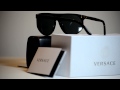 New Hot Authentic Versace Sunglasses VE4240 GB1/87 VE 4240 Black Made In Italy New Hot Authentic Versace Sunglasses VE4240 GB1/87 VE 4240 Black Made In Italy