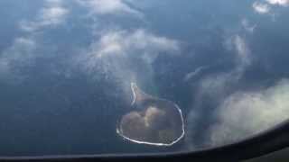 Flying over Islay, Inner Hebrides, near Arran Island, Firth of Clyde, Rathlin Island, No. Ireland