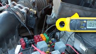 how to TEST A FUEL PUMP RELAY IN CIRCUIT WITH A MULTIMETER