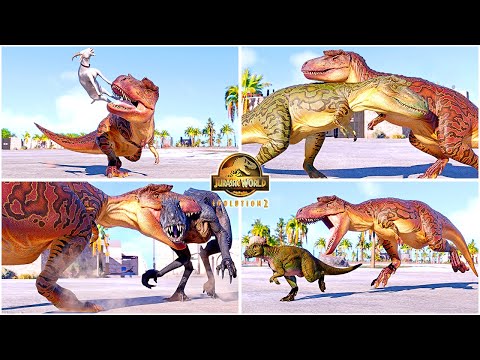 Albertosaurus All Perfect Animations & Interactions 🦖 Jurassic World Evolution 2 Dinosaur Scenes