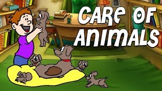 How To Take Care Of Animals | Pre School Learning and Kids Education