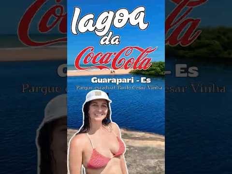 Guarapari ES lagoa da coca-cola em  Setiba trilha parque praia ecoturismo reserva ambiental passeio