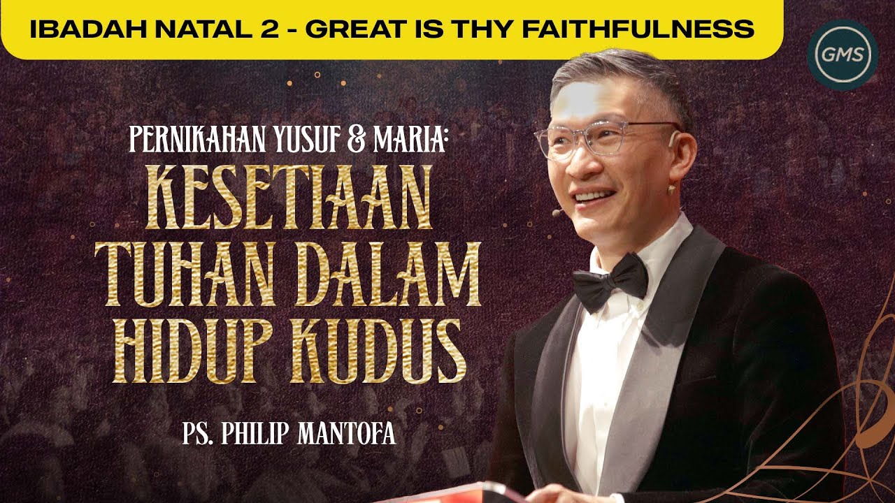 𝗚𝗠𝗦 𝗖𝗛𝗥𝗜𝗦𝗧𝗠𝗔𝗦 𝗖𝗘𝗟𝗘𝗕𝗥𝗔𝗧𝗜𝗢𝗡 2  “𝗚𝗥𝗘𝗔𝗧 𝗜𝗦 𝗧𝗛𝗬 𝗙𝗔𝗜𝗧𝗛𝗙𝗨𝗟𝗡𝗘𝗦𝗦” - 14 Desember 2025 (GMS Church)