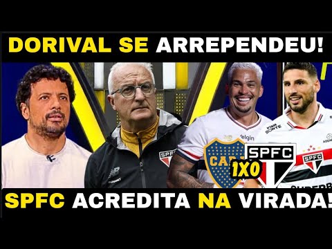 ANDRÉ HERNAN TRAZ BASTIDORES | DORIVAL MUDA TUDO? SÃO PAULO REVELA PLANO APÓS DERROTA PARA O BOCA! 