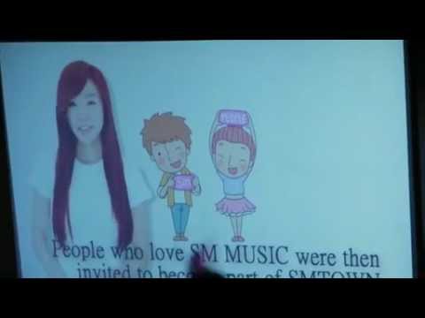 120521 SMTOWN in LA "SM music"
