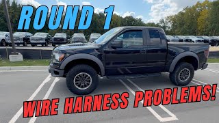 Project Ford F150 Raptor rebuild | Wire harness problems 2009 -20 14 F150 symptoms and how to fix